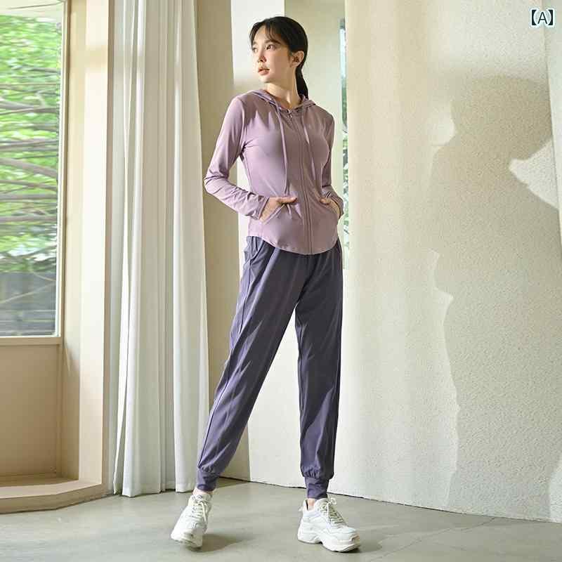 ヨガウェア ヨガパンツ ヨガ ランニング スポーツ レディーススーツ 春夏 屋外 トレーニング 速乾 服 レジャー プロ モーニング ジム ヨガ