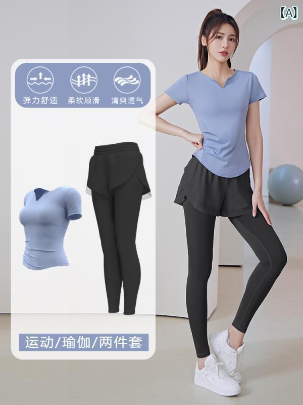 ヨガウェア ヨガパンツ ヨガ 女性用 ヨガ スーツ プロ 朝の ジョギング ハイエンド 2025秋 の スポーツ ジム