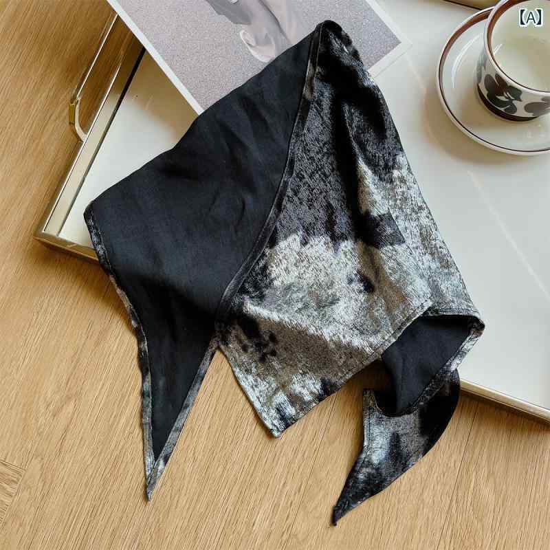 バンダナ おしゃれ レディース 液体 銀の スカーフ レディース 夏のと アメリカ ホット ガールの 個性..