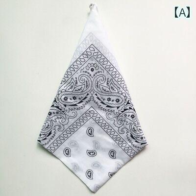 バンダナ おしゃれ レディース コットン アウトドア スポーツ ヒップ ホップ ストリート ダンス マジッ..