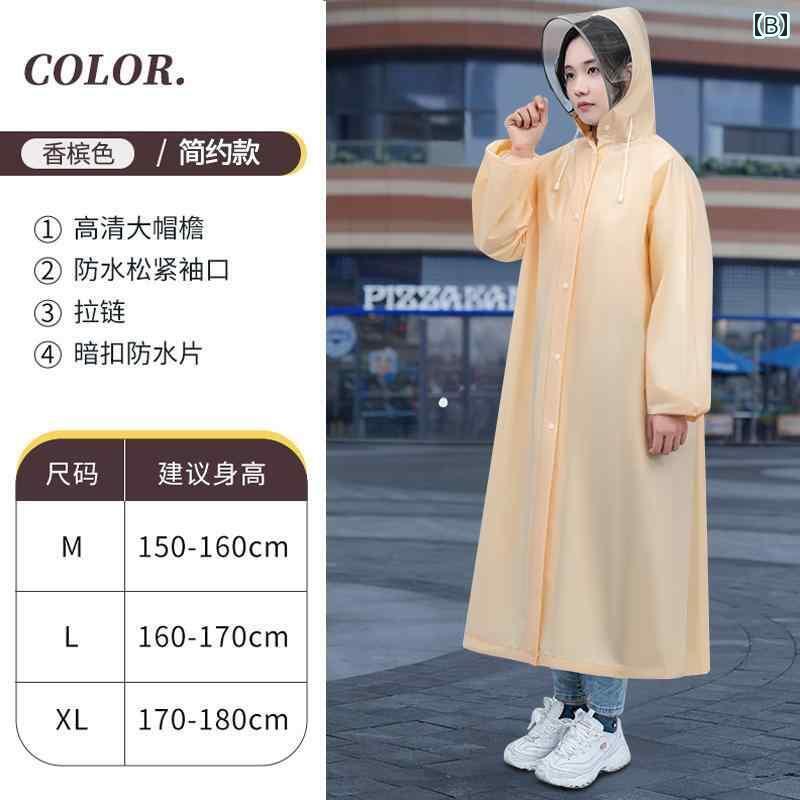 レインウェア レインコート カッパ ワンピース レインコート 電動 バッテリー カー 女性 大人 アウターウェア ロング 全身 防 雨 レインスーツ シングル新