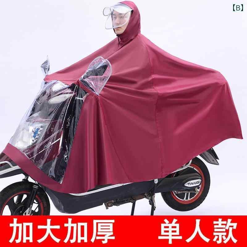 レインウェア レインコート カッパ レインコート 電動 バイク バッテリー カー 厚手 シングル 男性 ダブル 女性 ロング 全身 防 雨 レインケープ 2025新 商品
