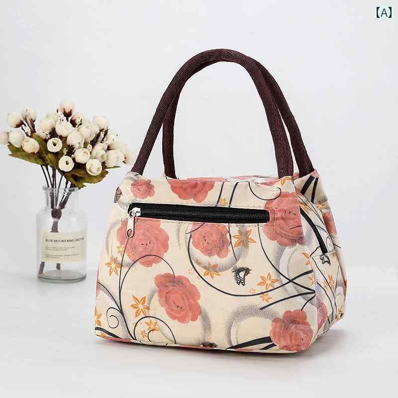 バック ハンドバック 鞄 防水 オックスフォード 布の 小さくて 精巧 ハンドバッグ 中年 レディース マ..