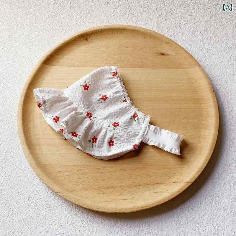 オシャレ 帽子 キャップ ベビー フォンタネル サンハット 夏用 薄型 女の子 赤ちゃん 036ヶ月 頭部 保..