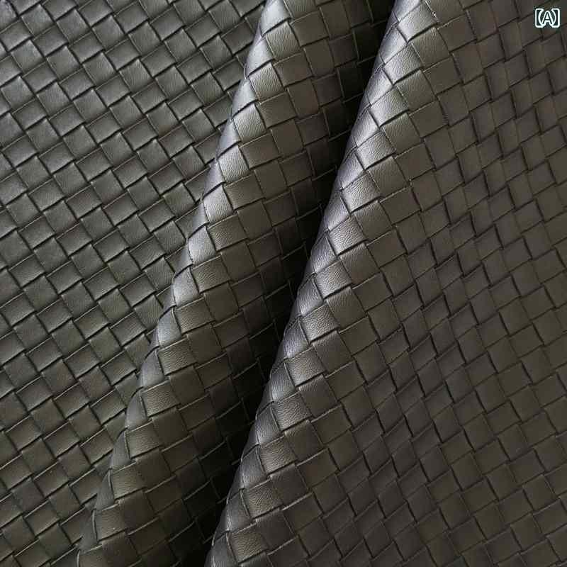 DIY リメイク ラインストーン クラシック 織り パターン 1 厚さ 10 mm 環境に 優しい PVC レザー ハー..