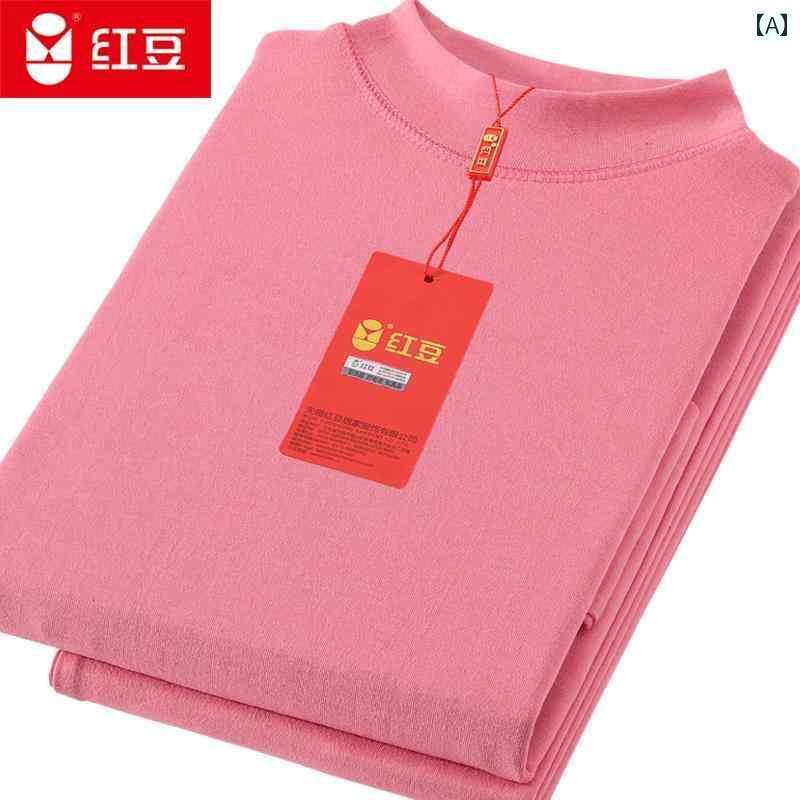 レディース トップス オシャレ 小豆の 綿の 秋服と 秋 ズボンの スーツ レディース 中年と 高齢者の 下着 セーター セーターと ズボン 春 冬に 暖かい