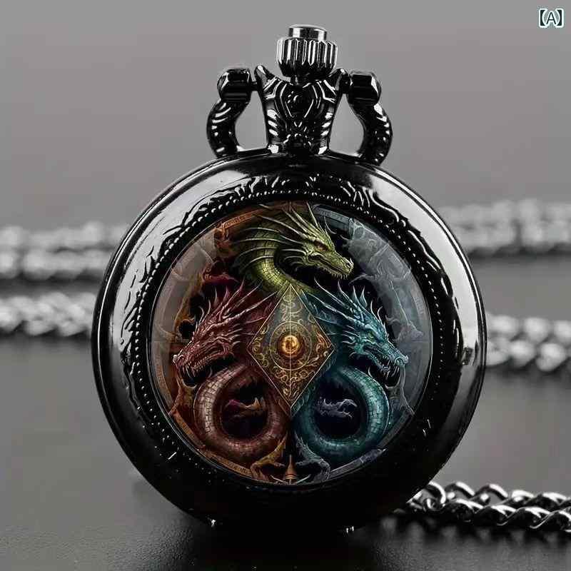 海中時計 時計 オシャレ 2025年 懐中時計 星座 ウォッチ 男の子 女の子 学生 友人 ギフト 子供 干支 中..