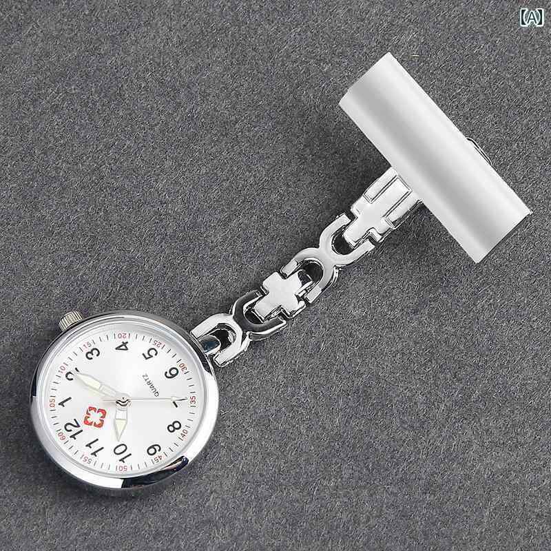 海中時計 時計 オシャレ 試験用の 中立的な 学生向け クリップ ナースウォッチ 医療用 看護 師用 吊り..