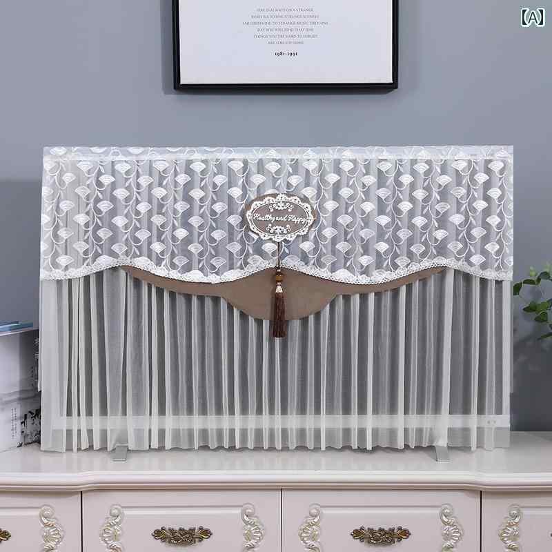 テレビカバー テレビガード オシャレ テレビの 防塵 カバー モダンで シンプル 液晶 保護 スクリーン ..