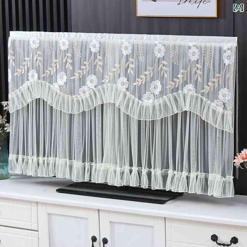 テレビカバー テレビガード テレビの 防塵 カバー 布 85インチ 75インチ 65インチ 2025 スクリーン カーテン テレビ