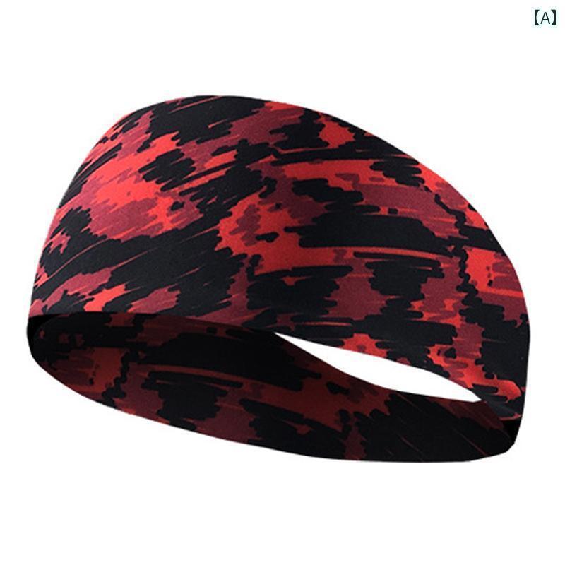 ヘアバンド スポーツ 汗止め スポーツ用 汗 吸収 ヘッド バンド メンズ スカーフ 額用 制 剤 ランニン..