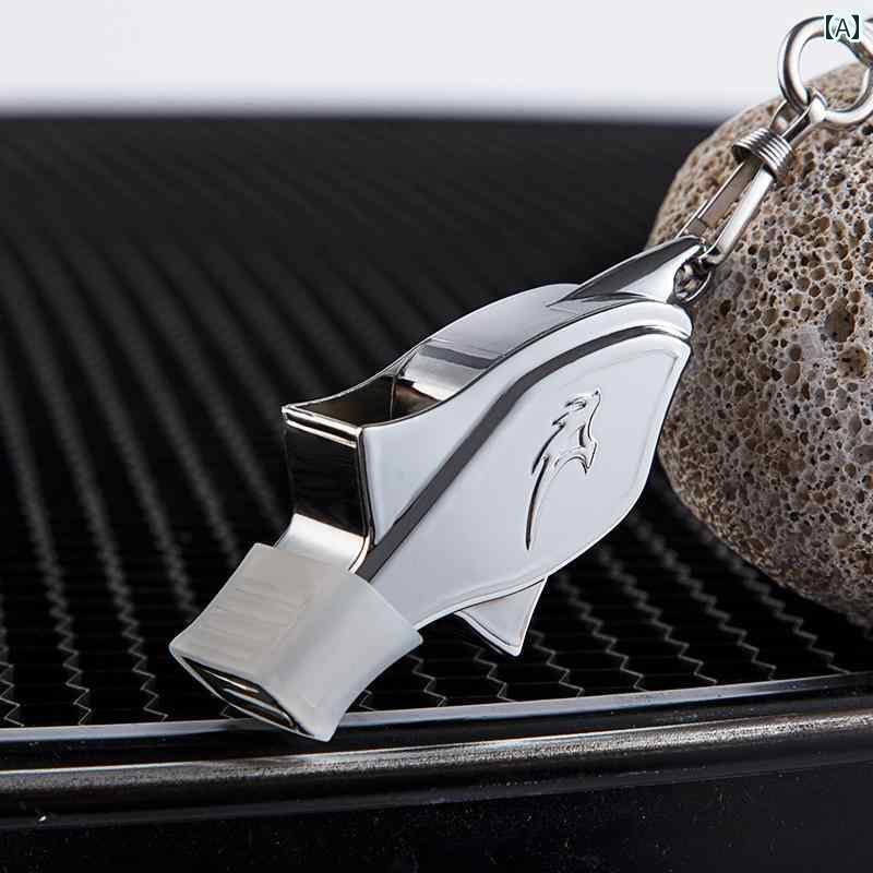 ホイッスル 防災 笛 北 朗 審判用 核 フリー イルカ ホイッスル バスケットボール フットボール コーチ..