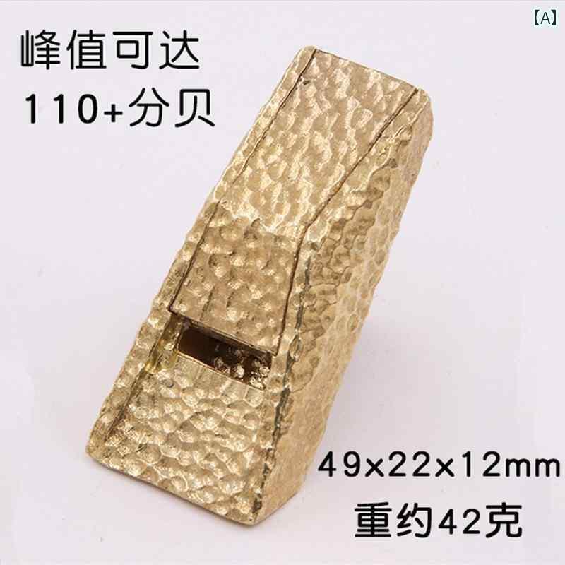 ホイッスル 防災 笛 テスラ ホイッスル サイバー ピックアップ 隕石 打 笛 真鍮製大 音量 屋外 サバイ..