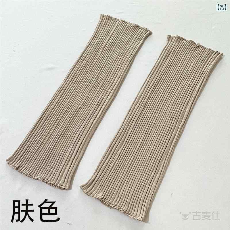 ソックス ワイドレッグウォーマー 靴下 薄くて 暖かい 膝 パッド 綿 メンズ レディース エアコンの 効いた 部屋 寒い 足 寝心地が 良い 締め付け 感の ない 脚の 袖が 伸びる