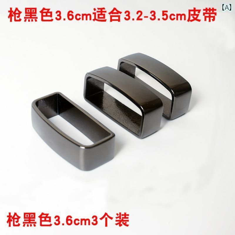 ベルト バックル かばん ボタン 真鍮 銅 ステンレス ピン バックル ベルトバックル スクエア リング ベ..