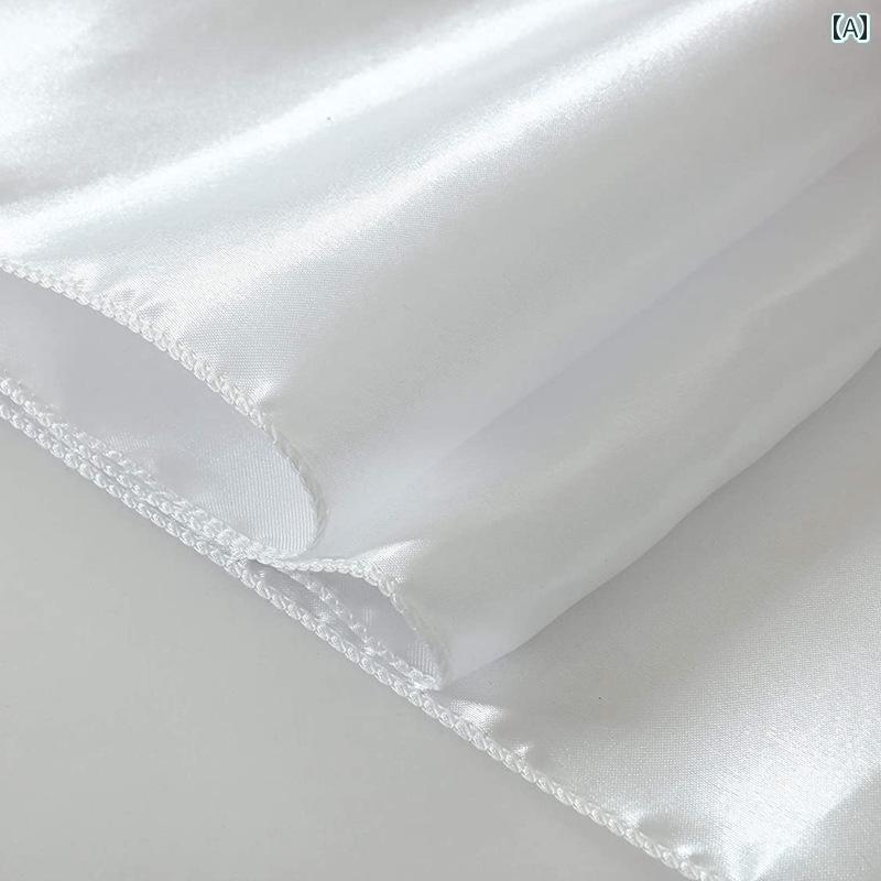 テーブル ランナー おしゃれ サテン テーブル フラグ高 密度 ロック エッジ ウェディング デコレーション クロス ゴールド ヨーロピアン フラグ