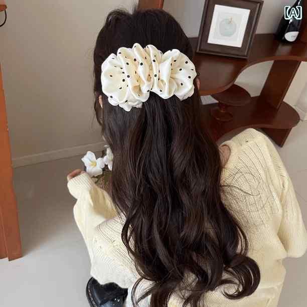 大人 おしゃれ ヘアピン クラウド バブル 水玉 花柄 バナナ クリップ ヘア 髪の ボリュームを 見せる ..