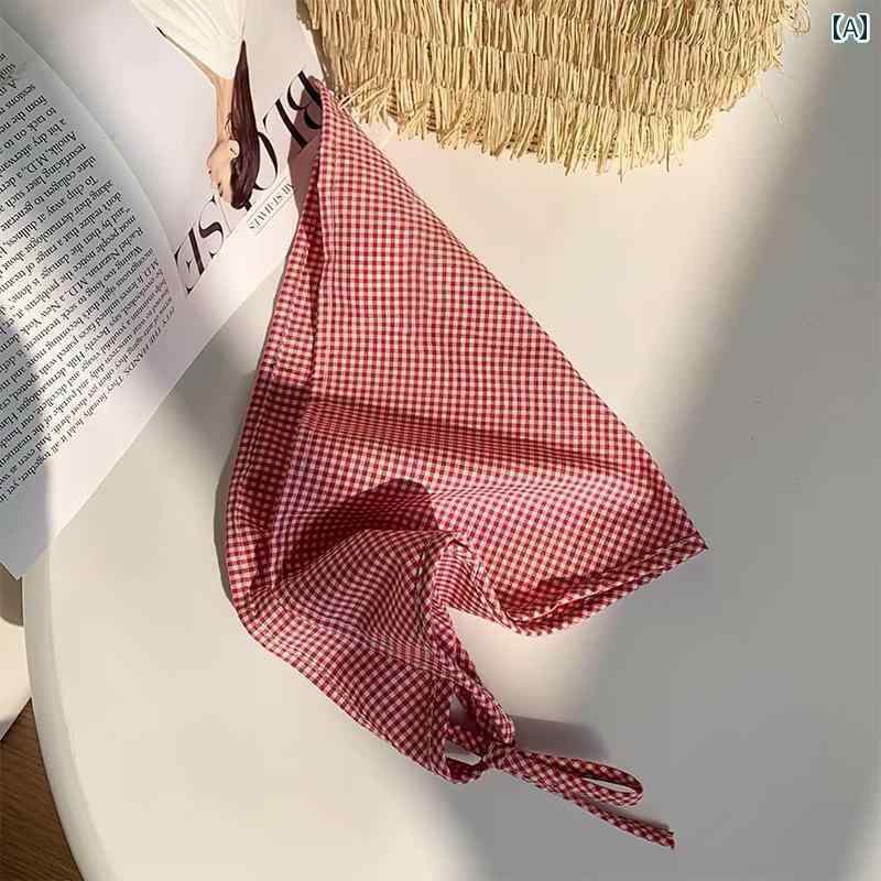 バンダナ おしゃれ ヘアバンド 女性用 フレンチ 田園 風 ヘッド スカーフ 春夏 ファッション ガールズ ..