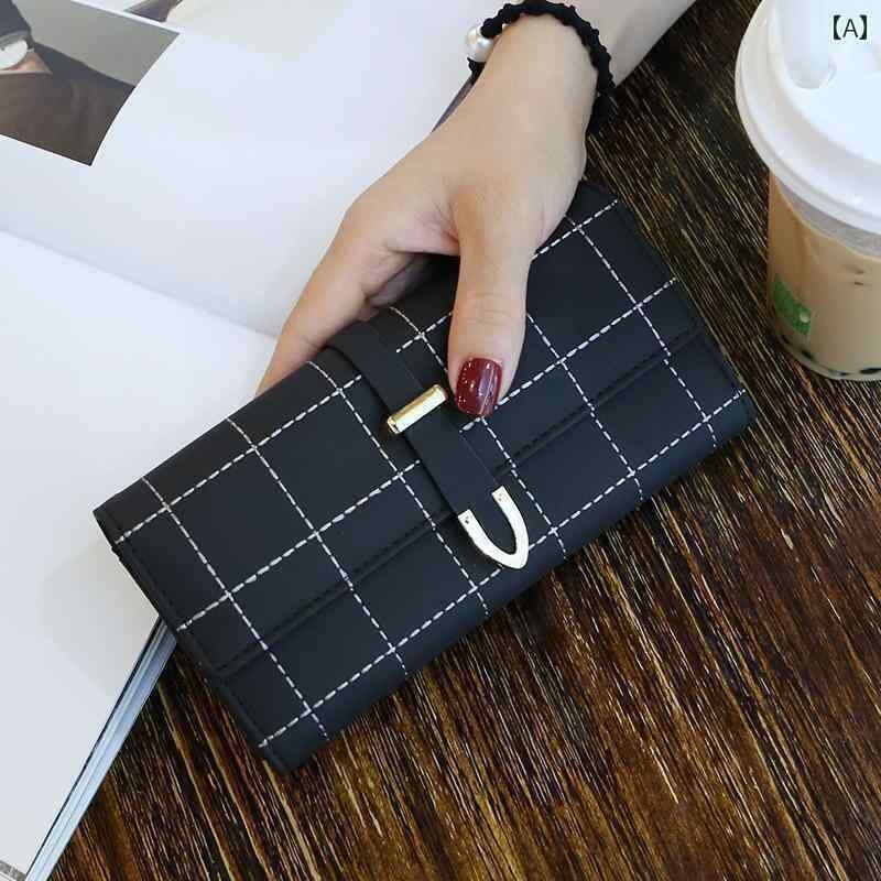 レザー財布 財布 長財布 財布 レディース ロング 2024年 韓国大容量 多機能 三つ 折り ウォレット ハンド小銭入れ