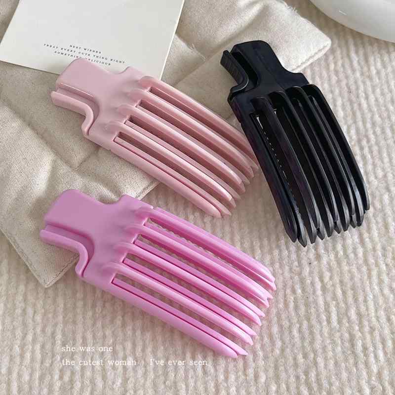 ヘアクリップ レディース ヘアアレンジ 髪留め 根元 ボリューム アッ...