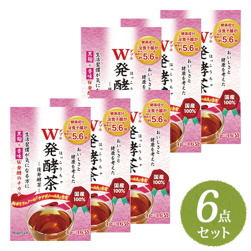 【送料無料】ホープフル W発酵茶（