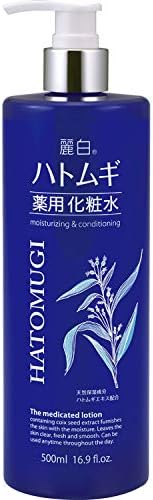 乐天商城 - 【2個セット】 麗白 ハトムギ薬用化粧水 500mL 熊野油脂 ハトムギ　ハトムギ化粧水