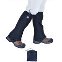登山ゲイター 撥水加工 ロングスパッツ トレッキング 泥除け 雨よけ 悪天候対策 アウトドア 男女兼用左右セット HOP-AT8909 送料無料