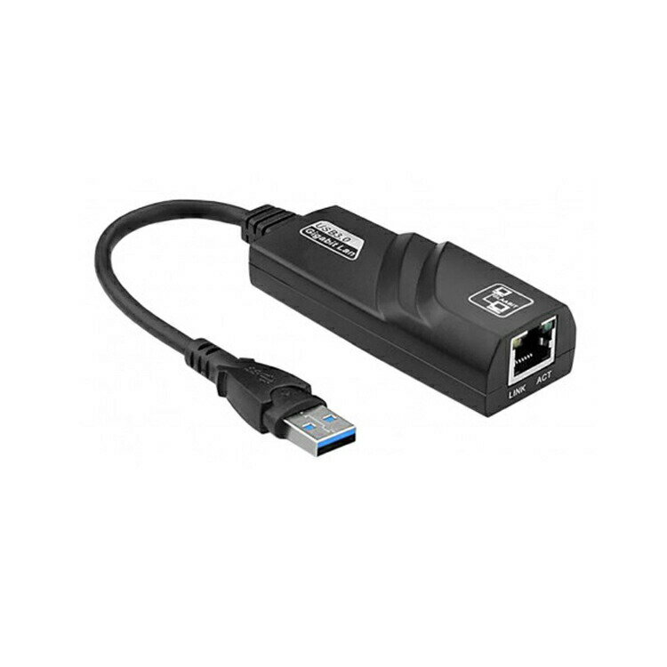 有線LANアダプター USB3.0 High-speed(ハイスピード) RJ45 USB3.0 変換アダプタ 10/100/1000 Mbps ギガビット ドライバ不要 小型 USB32RJ45 送料無料