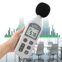 デジタル騒音計 騒音データロガー リアルタイム測定結果をパソコンへ出力保存 バックライト機能 生活 工場 職場 交通騒音の測定に 精度0.1dB サウンドメーター HOP-NDHY1361