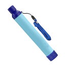 携帯浄水器 約99.9％以上除去 浄水フィルター ストロータイプ 災害用浄水器 防災用品 登山 アウトドア 軽量 コンパクト ペットボトルに取り付け可 HOP-PLS1602