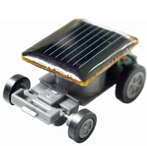 ソーラーカー ミニサイズ わずか10g 太陽能車玩具 組立て不要 完成品 手のひらサイズ 知恵おもちゃ 太陽光で走る ソーラーパネル エコカー お子様プレゼントに HOP-SCAR001