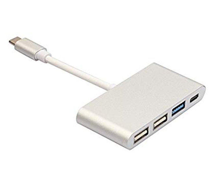 Type C to USB3.0 USB2.0×2 Type C 変換アダプター 新型Macbook ChromeBook Pixelなど対応 高速データ転送 充電 HUB ハブ HOP-TPC2USB 送料無料