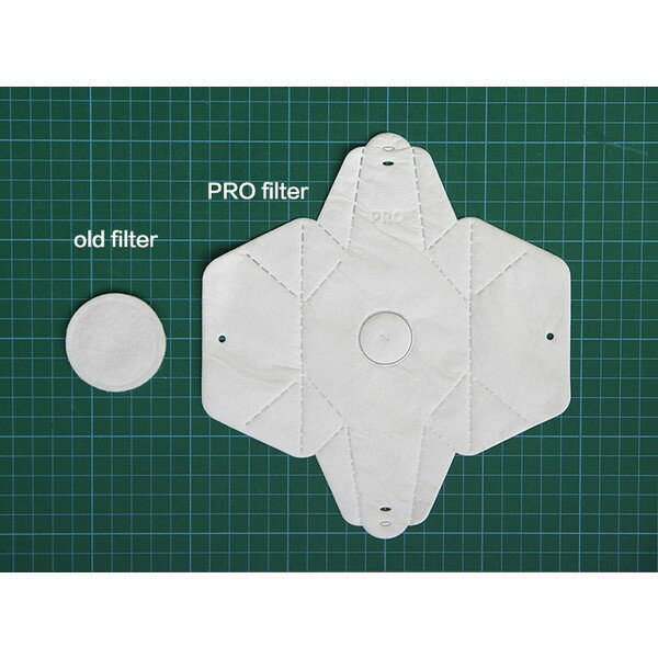 [送料無料] Totoboboマスク用 PRO フィルターアタッチメント(1セットフィルター組立済付属) ランニングのための息のしやすい最高のフィルター付