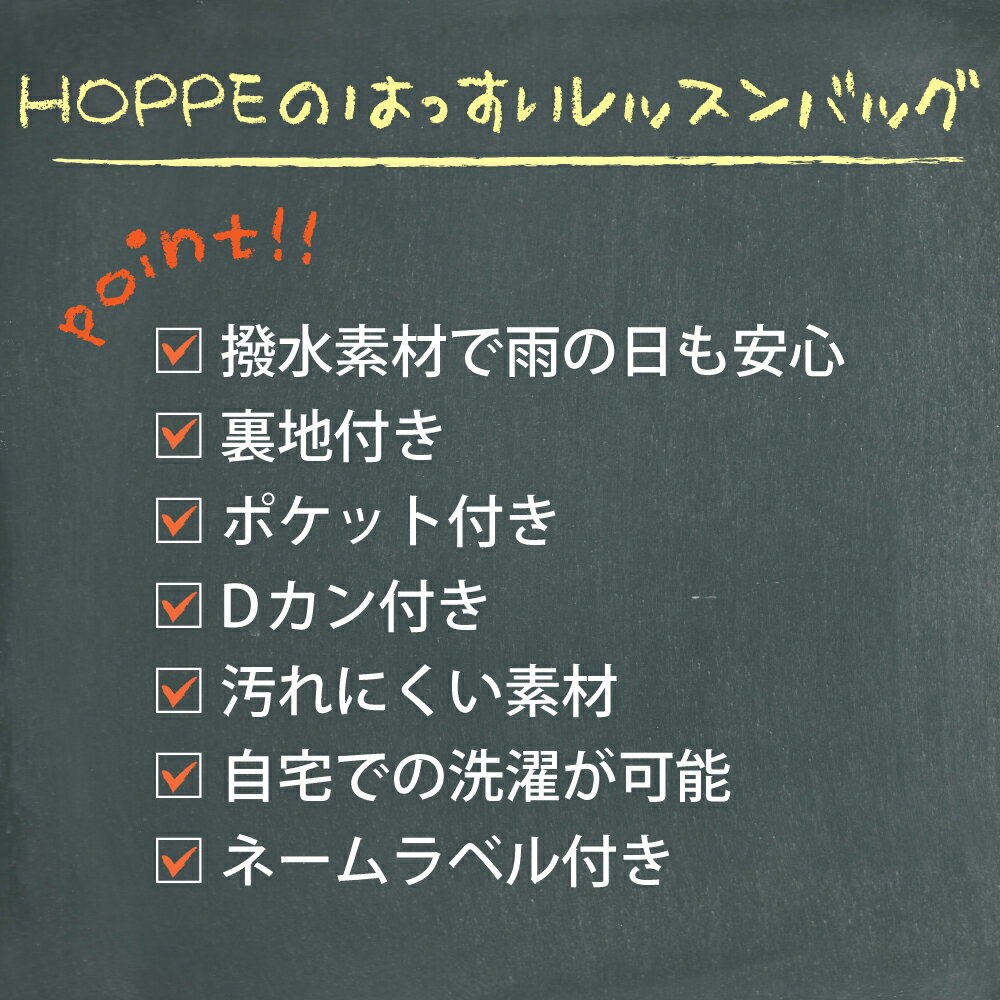 撥水レッスンバッグ プールバッグ ぱおくんHOPPE（ホッペ）【日本製 手作り 入園入...