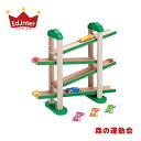 エドインター 森の運動会 知育玩具 木製玩具 森の運動会 車 木のおもちゃ 1歳 1歳半 2歳 男 女 男の子 女の子 誕生日 出産祝い ギフト ジェニ GEN...