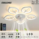【レビュー特典・2年保証】シーリングファンライト 北欧 dcモーター 省エネ 薄型 60cm 調光調色 首振り サーキュレーター 軽量 おしゃれ リモコン シー...