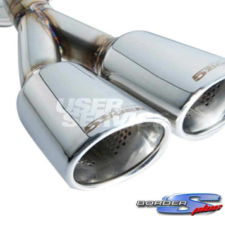 5次元 タントエグゼカスタム CBA-L455S マフラー BCD1001-N 5ZIGEN BORDER-S+ ボーダーSプラス W