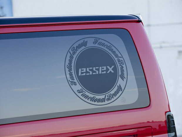 シーアールエス サークルステッカー (大) 470φ es-7014-01 CRS ESSEX エセックス W