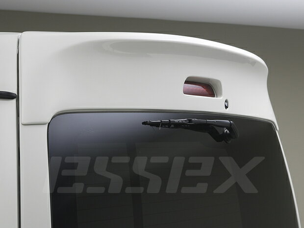シーアールエス ハイエース レジアスエース 6型にも適合 リアウィング Ver.2 バージョン2 FRP 未塗装 ES-1208 CRS ESSEX エセックス W
