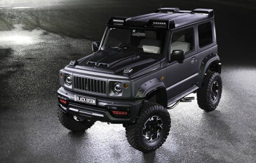 ヴァルド ジムニー シエラ 3BA-JB74W サイドマフラー WALD SPORTS LINE BLACK BISON EDITION スポーツラインブラックエディション
