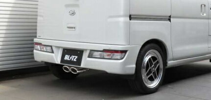ブリッツ ピクシスバン S331M S321M マフラー ステンレス 63556 BLITZ NUR-SPEC CUSTOM EDITION ニュルスペック カスタムエディション