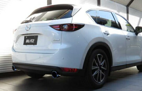 ブリッツ CX-5 KF5P マフラー チタンカラー 63182V BLITZ NUR-SPEC CUSTOM EDITION ニュルスペック カスタムエディション