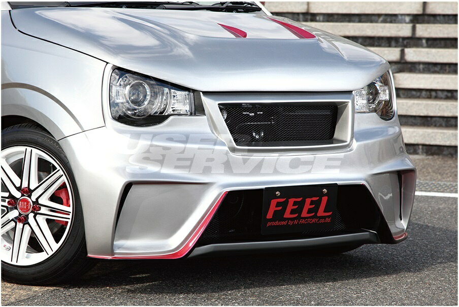FEEL フィール アルト アルトワークス HA36 ターボRS フロントバンパー グリル一体型 ストリートタイプR シリーズ