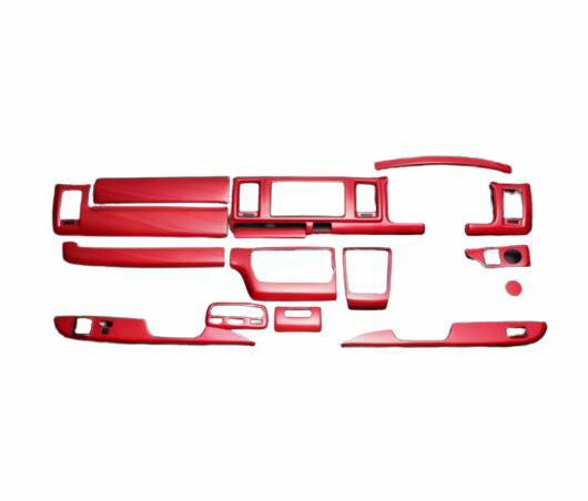 フェガーリ ハイエース レジアスエース 200系 4型 (4型前期) 4.5型 5型 (4型中期） 6型(4型後期) インテリアパネル 15ピース PLT997- FEGGARI