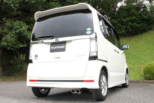 【メーカー名】FUJITSUBO/フジツボA-K【適合車種】ホンダ　N-BOX カスタム【年式/型式】 H23.12〜H25.12 /DBA-JF1/NA　2WD【商品名】マフラー【セット内容】-【塗装/未塗装】-【カラー】-【素材】-【特記事項】マイナー前 カスタム専用。マイナー後（H25.12?）車両は取付不可。規定の回転数に達しない為、近接排気騒音は4000rpmにて測定。【注意】配送先が法人様の場合表示の送料でご購入頂けます。配送先入力欄より法人『住所・屋号・担当者・電話番号(固定電話のみ)』をご指定ください。個人宅配送は1100円追加となりますのでご注意ください。740-50813【定価】97900円【納期】納期はメーカーの在庫や生産状況によって異なりますのでトラブル防止の為、必ず事前にお問い合わせ下さい。【送料/配送】■この商品の基本送料(本州、四国、九州)は【 1100円、個人宅配送は1100円追加 】となります。■北海道送料は【 1100円、個人宅配送は1100円追加 】となります。(※北海道送料が掛る場合、会計時に自動計算されませんのでご注意ください。)※沖縄県/離島は別途お見積りさせて頂きますので、ご注文前に必ず送料の確認をお願いします。