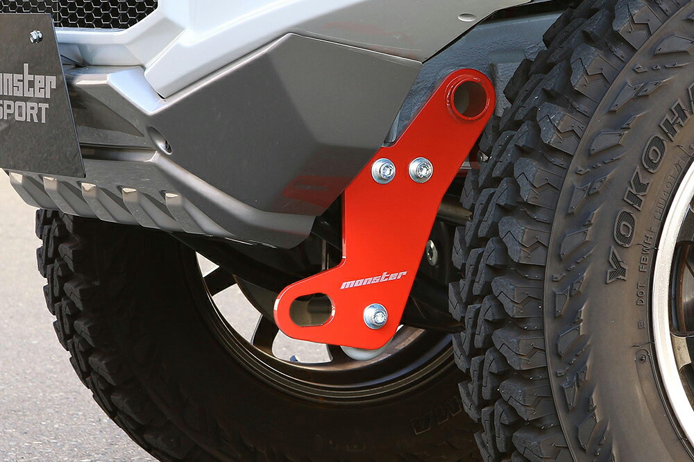 モンスタースポーツ ジムニーシエラ JB74W 1型 牽引フック フロント左用 798515-5500M MONSTER SPORT