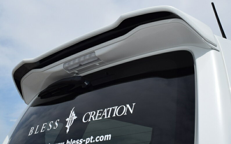 ブレス クリエイション スペーシアカスタム MK53S リアウイング　ウィング FRP/ゲルコート 未塗装 SWZ-01-011 BLESS CREATION
