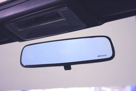 スプーン スポーツ インテグラ DC5 前期/後期 BLUE WIDE REAR VIEW MIRROR ブルー ワイド リア ビュー ミラー 76400-BRM-001 SPOON SPORTS