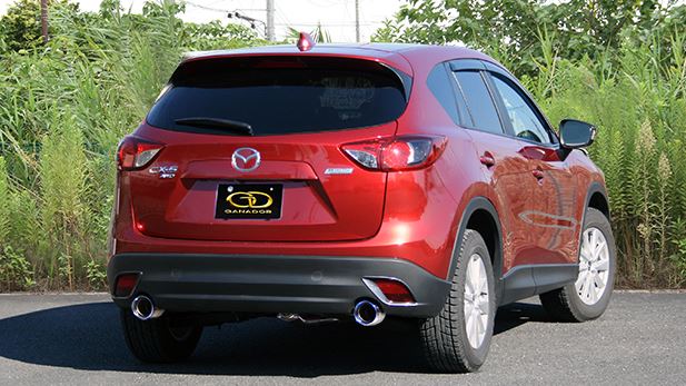 ガナドール CX-5 LDA-KE2AW 4WD/6EC-AT マフラー GVE-024BL GANADOR Vertex 4WD SUV バーテックス 4WD SUV