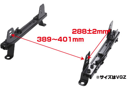 タニダ ランサー ギャランフォルティス CZ4A,CY4A レーシングスライドレール VGZタイプ 右側用 M031 TANIDA JURAN ジュラン